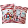 irpot 10 buste di patatine personalizzate con grafica a scelta 25g confezioni battesimo compleanno regalini fine festa bambini bambine temi vari (Circo)