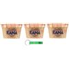 Beni Culinari 3 x Giovanni Rana Pesto Fresco Noci, salsa di noci fresche, 140 g + portachiavi Beni Culinari