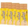 Choco Zero Tavolette di Cioccolato Bianco e Arachidi Senza Zuccheri Aggiunti 25g 131 Calorie Cioccolato Senza Zucchero per Spuntino Palestra Senza Glutine Low Carbs
