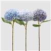 EDG Enzo De Gasperi Ortensia Set 3 Pezzi Fiori Artificiali 65cm Azzurro