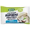 WHY NATURE RIPIENI PROTEICI - Biscotti Proteici Ripieni Di Crema Proteica - Biscotti Monoporzione Senza Glutine - Gusto Cocco e Cioccolato Bianco - 17 gr