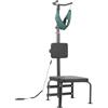 MELAQULY Dispositivo di trazione elettrico per allungamento, 55 W, con telecomando, per alleviare il dolore cervicale