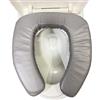 Generico Sedile Per Water Alzato - Rialzo Wc Per Anziani E Disabili, Ergonomico Impermeabile Portatile, Alzawater Per Protesi Anca, Anziani Sicurezza Assistenza Casa Viaggio Ospedale Camper