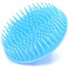JEWEDECO Set 4pezzi Spazzola Massaggiante Chioma per Shampoo Manico Ergonomico in Silicone e Pp, per Massaggio Cuoio Capelluto e Pulizia Antipolvere a Casa in Salone Colore Casuale