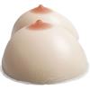 Generico Protesi mammarie in silicone per crossdresser e post-operatorie - Seno finto realistico con silicone morbido - Carnagione chiara (XXL)