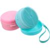 Ipetboom 2 Pezzi Copertura Protettiva Spazzola in Silicone per Bagno | Viaggio e Outdoor, Design Integrato Cordino, Morbida sulla Pelle, Facile da Riporre