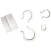 Verdemax 4532 - Clips Fissaggio Per Teli Protezione, diam. 10 mm, Confezione 20 Pezzi