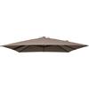 Cosma Telo per Ombrellone Nettuno Taupe 3x4 in Poliestere m 3x4 Taupe