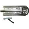 Franza Bruciatore per Forno a Gas e Barbecue BBQ in lamiera 310 mm. x 110 mm. Completo di Staffa di Fissaggio - BB050