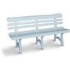 Bica 89 Olimpia Panchina, Bianco, 150x53x77 cm