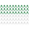 TopHomer 60 clip per piegatura delle piante, regolabili a 360°, per allenamento a basso stress, per piante in vaso, piante rampicanti, fiori (verde e bianco)