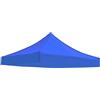 Muzrunq Copertura gazebo Patio esterno Copertura di copertura Sostituzione Padiglione Gazebo Roof Tarpaulin Sun Shade (blu, 2x2m)