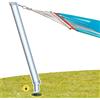 GARD & ROCK - PALO per Amaca in Alluminio - per Qualsiasi Terreno, da Inserire nella Base di Ancoraggio - Fissaggio Rimovibile e Senza ingombro - Trova Il Posto Ideale per INSTALLARE LA Tua Amaca!