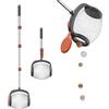 BOUDECH Bawang - Rullo Raccoglifrutta da 2 a 4 cm di Diametro con Asta Telescopica in Acciaio per Raccogliere Frutta Nocciole Castagne e Oggetti