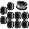 Zhanhai Bobina di ricambio per decespugliatori Black & Decker BESTA525 BESTA528 BESTA530 BESTE630 BD032 (10 pezzi)