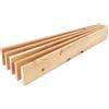 bellissa Compostiera da giardino zincata a caldo di alta qualità, compostiera in legno, compostiera in metallo, compost da giardino, compost - assi in larice per compostiera (set da 5)