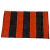 R&F srls Bandiera Strisce Rosso e Nere Rosso Nere Tessuto Misura Standard 90 X 150 cm rossonero rossonera rossoneri