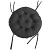 chilly pilley Papasan Cuscino Trapuntato Per La Poltrona In Rattan Cuscino Rotondo Da Giardino Cuscino Per Panca Con Passanti