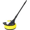 Genérico Pulitore di aspetto a pressione,Pulitore di aspetto per pulitori ad alta pressione | Scrubber di lavaggio con a - Alta con manico lungo per patio esterno e strada