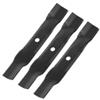 GYZJ Lame per tosaerba John Deere AM137757 AM141035 GX21784 GY20852 GX21786 compatibili con D140 D150 D155 D160 E140 E150 E160 E170 LA130 LA140 0 LA14. 5 LA155 LA165, confezione da 3