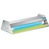 ORMA TRAPPOLA LAMPADA INSETTICIDA MOSCHE EUROFLY 2X20 W ACCIAIO INOX COPRE 250 MQ