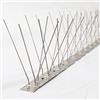 DMS-5 MT Dissuasori Anti Piccioni 5 Pezzi da 1 Metro in Acciaio Inox con spilli e Base Flessibile-Gia montati, Anti volatili, altissima Resistenza -Made in Italy