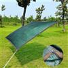 Generic Telo ombreggiante verde scuro 90% per esterni, patio, giardino, pergola, copertura di ricambio per ombreggiatura, durevole e resistente ai raggi UV, dimensioni 4 m x 5 m, ideale per protezione solare
