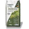 FUXTEC semi prato FX-RSNR1 - risemina 1kg per 30m² - Made in Germany - miscuglio di erba a rapida germinazione per rinfoltire e riparare il prato - resistente dall'inizio primavera all'autunno