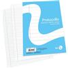 BM BeMore - Carta Protocollo A4 (21cm x 29,7cm), 0109292 - Rigatura B, Righe con Margini per la 3° classe delle Elementari - Carta 60 g/mq - Blister da 200 Fogli