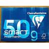 Clairefontaine Smart 1932 - Risma da 500 fogli di carta A4, 50 g, 6 pezzi, colore: Bianco