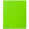 Favorit 400102295 Portalistino Neon con 20 Buste Formato Interno 22X30 cm, Verde Fluo