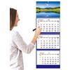 Xijobido Calendario Da Parete 2026 Tre | Pianificatore Per 3,Calendario Mensile da Gennaio 2026 a Febbraio 2027,per Casa Ufficio Scuola Appartamento Ingresso Camera da Studio Sala