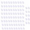 BE-TOOL Confezione da 100 mini etichette bianche bianche, etichette vuote per gioielli, bracciali, collane e merci
