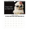 Generico Calendario Da Parete 2026 - Agenda A Tema Gallina In Stile Naturale Di 12, Divertente Programma Decorativo Da Appendere | Organizzatore Da Parete Per Camera Da, Scuola, Ufficio, Viaggi, Lav