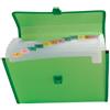 Grafoplás 2961220 Raccoglitore a soffietto, Verde, Folio