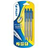 Pilot BPS Matic Blister di 3 penne a sfera punta fine blu