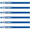 PILOT Set di 6 penne roller FRIXION Ball Sticks 07, blu
