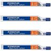 STAEDTLER Mars Micro Carbon 250 HB 0,9 mm - Ricariche per matite - 4 tubi/confezioni (48 cavi) HB