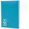 INTEMPO. Agenda Giornaliera 2026 Alfa Blu Chiaro 12 Mesi Formato 17x12 cm