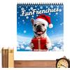 Generico Calendario 2026 Del Bulldog Francese, Divertente Calendario Da Parete Con Cane Francese, Agenda Da Muro 12 Con Illustrazioni Di Un Simpatico Cucciolo, Agenda Mensile Con Visualizzazione Del Mese