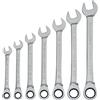 Craftsman- Set di chiavi a cricchetto standard a 12 punte (SAE), 7 pezzi, CMMT87020