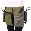 HUFACAI Cintura per attrezzi da giardino, grembiule in tela con tasche, kit da giardinaggio, borsa per organizzare la casa, kit di attrezzi da giardinaggio, borsa da giardino