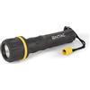Entac Torcia elettrica 2AA, plastica, compatta e portatile