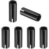 QUARKZMAN 6 Pezzi Adattatore Collet 9.5mm (3/8) A 6.35mm (1/4) In Acciaio Al Carbonio Manicotto Di Riduzione Collet Per Utensili Adattatore Di Conversione Per Router Per Lavorazione