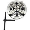 PXAMORTEL Mandrino per tornio da legno Mandrino for tornio indipendente a 4 griffe da 160 mm K72-160 for la lavorazione e la lavorazione del legno