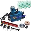 Generic Lucidatrice elettrica del bordo di vetro - smerigliatrice manuale 800W per smussatura e lucidatura, 8000r/min