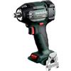metabo Avvitatore a percussione a batteria SSW 18 LTX 550 BL - 18 V, 550 Nm, quadrato esterno 1/2, 2.800 giri/min, 12 livelli - Brushless, maneggevole, LED, per costruzione in legno, cambio