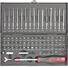 TOOLCRAFT HT02183 820952 - Set di punte da 75 pezzi, esagonali interni, clutch, Tri-Wing, TORQ, dentatura interna (XZN), croce