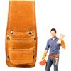 Generic Cintura porta attrezzi robusta - da giardino ed elettricisti - Borsa attrezzi per cintura da lavoro portatile e regolabile portautensili per lavori in legno