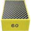YIGZYCN Tampone per lucidatura a mano diamantato portatile 90x55mm/3,54x2,17 pollici Tampone per lucidatura di piastrelle di vetro Legno Metallo Lucidatura Pad per lucidatura portatile 60/100/200/400 #